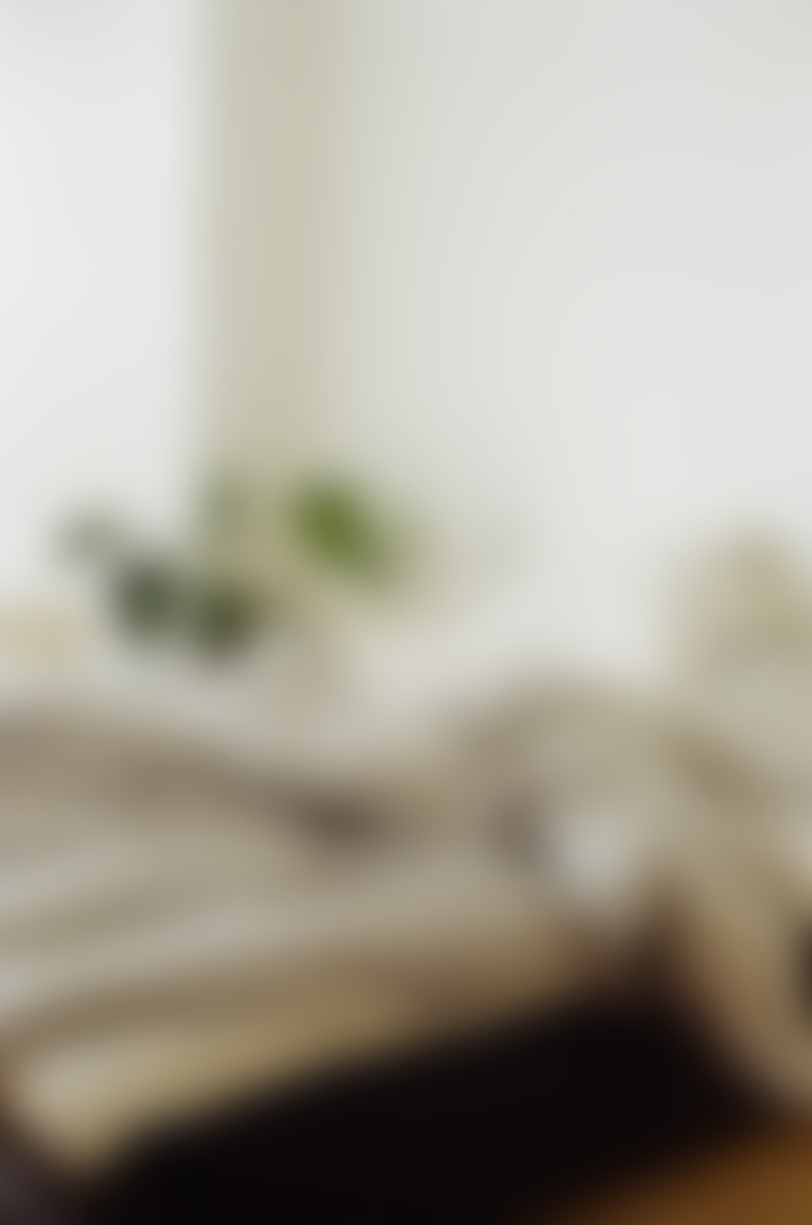 Messy White Bed Linen